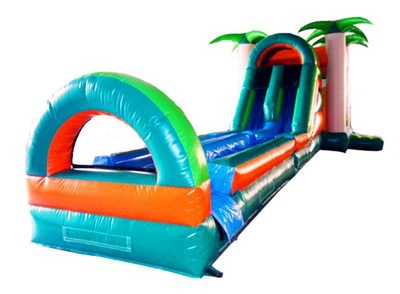 Надувные пальмовые деревья надувной дом выскальзывают н ...