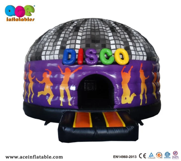 Best Seller Music Inflatable Disco Dome Bounce House With Lighting