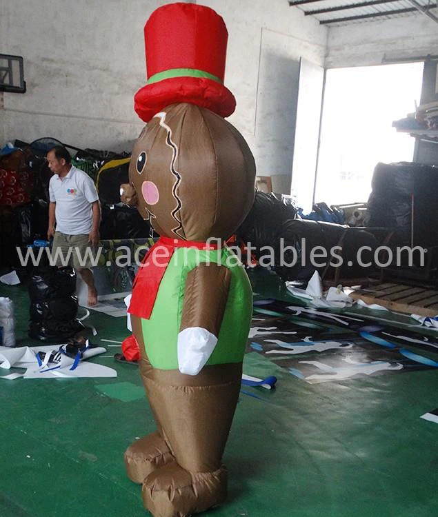 Inflatable Gingerbread Man Costume